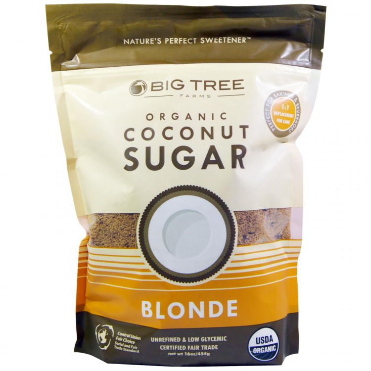 Big Tree Farms, Organic coconut sugar, light, 16 oz (454 g)